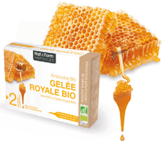 Gelée Royale Nat & Form 20 ampoules 10 ml - ALAZINA