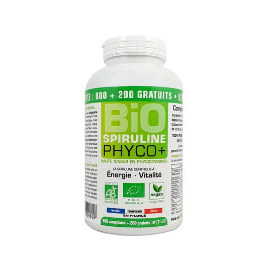 LT Labo Spiruline Phyco+ 1000 comprimes - ALAZINA