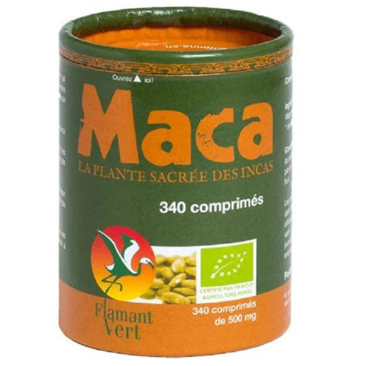 Flamant Vert Maca du Perou Bio 340 comprimes 170g - ALAZINA