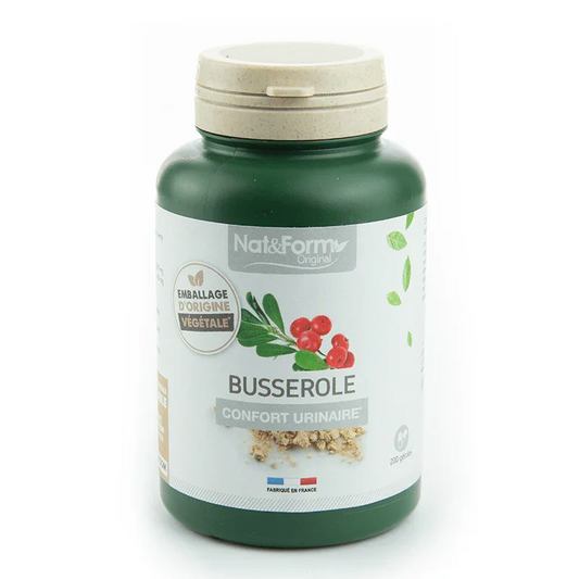 Nat & Form Busserole 200 gélules. Confort urinaire - ALAZINA