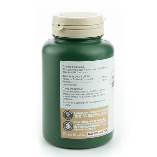 Nat & Form Busserole 200 gélules. Confort urinaire - ALAZINA