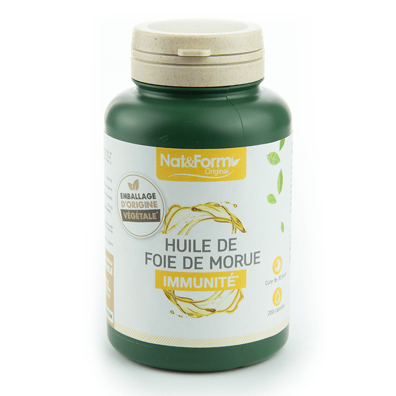 Huile de foie de Morue complément alimentaire - ALAZINA