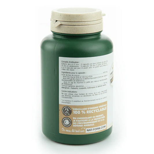 Huile de foie de Morue complément alimentaire - ALAZINA