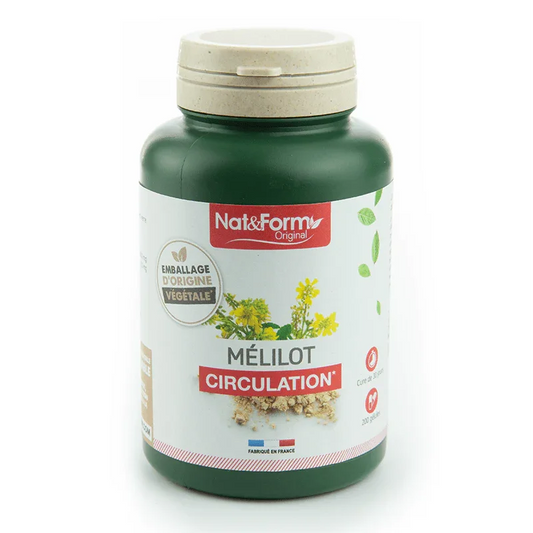 Nat & Form Melilot 200 gélules. Circulation - ALAZINA