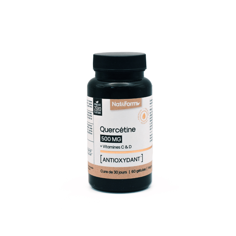 Nutraceutique Quercétine de NAT & FORM - Antioxydant - ALAZINA