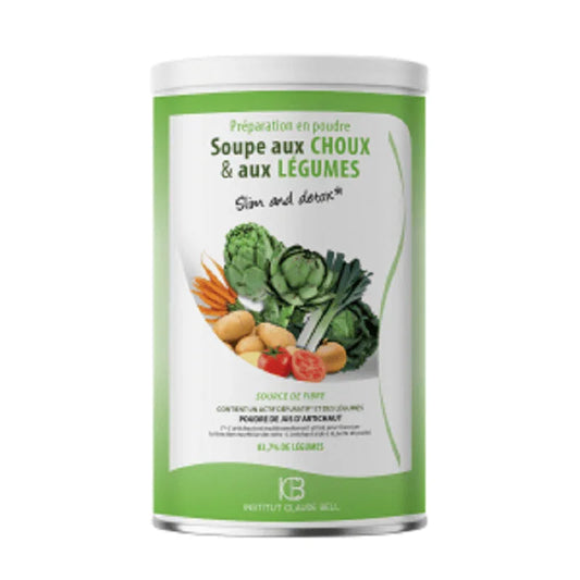 Institut Claude Bell Soupe aux choux et légumes-Soupe minceur 250 g - ALAZINA