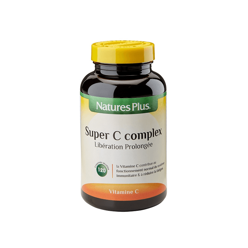 Natures Plus Super C Complex 500mg 120 comprimes - ALAZINA