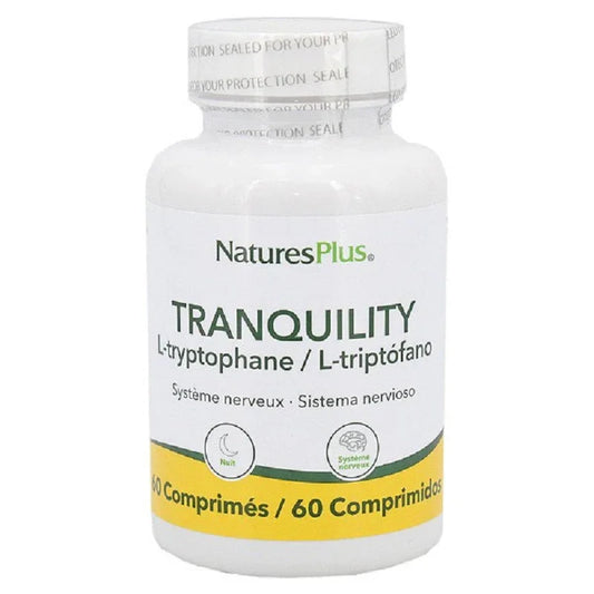 Natures Plus Tranquility 60 comprimés - ALAZINA