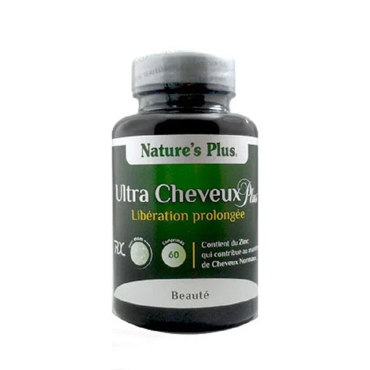 Natures Plus Ultra cheveux 60 comprimés - ALAZINA